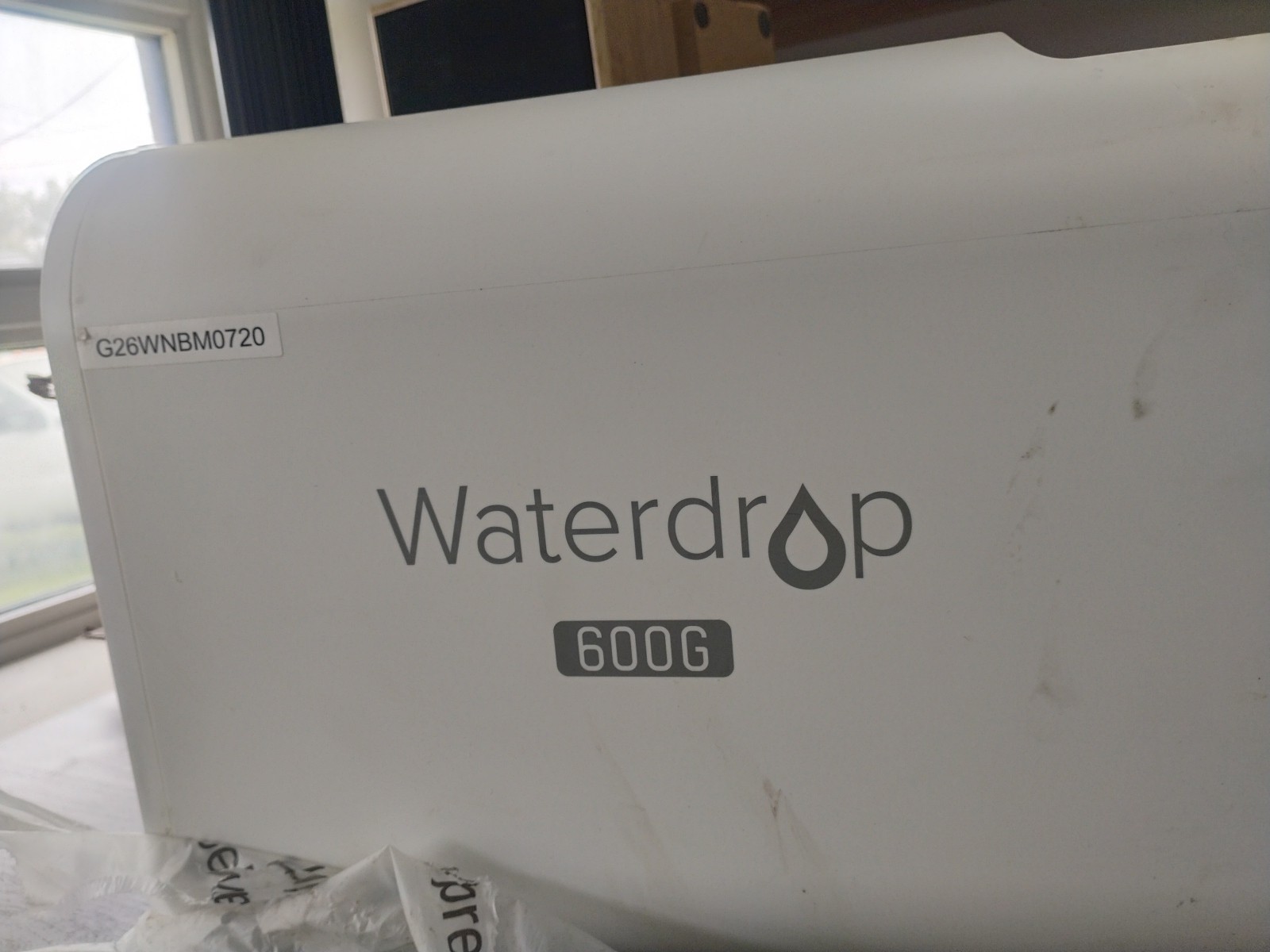 Water Drop Reverse Osmosis Water Filtration System #Wd-g2p600-W 17.3X5.9×14″