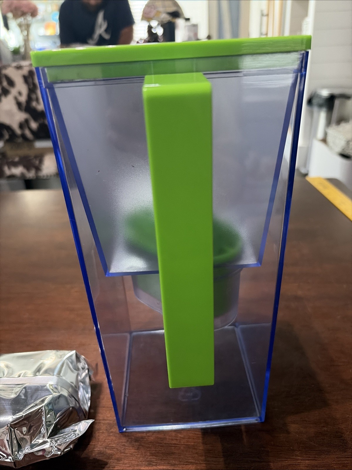 Turapur Hydrogen Water Filter Pitcher Green – Preowned + 1 New Filter