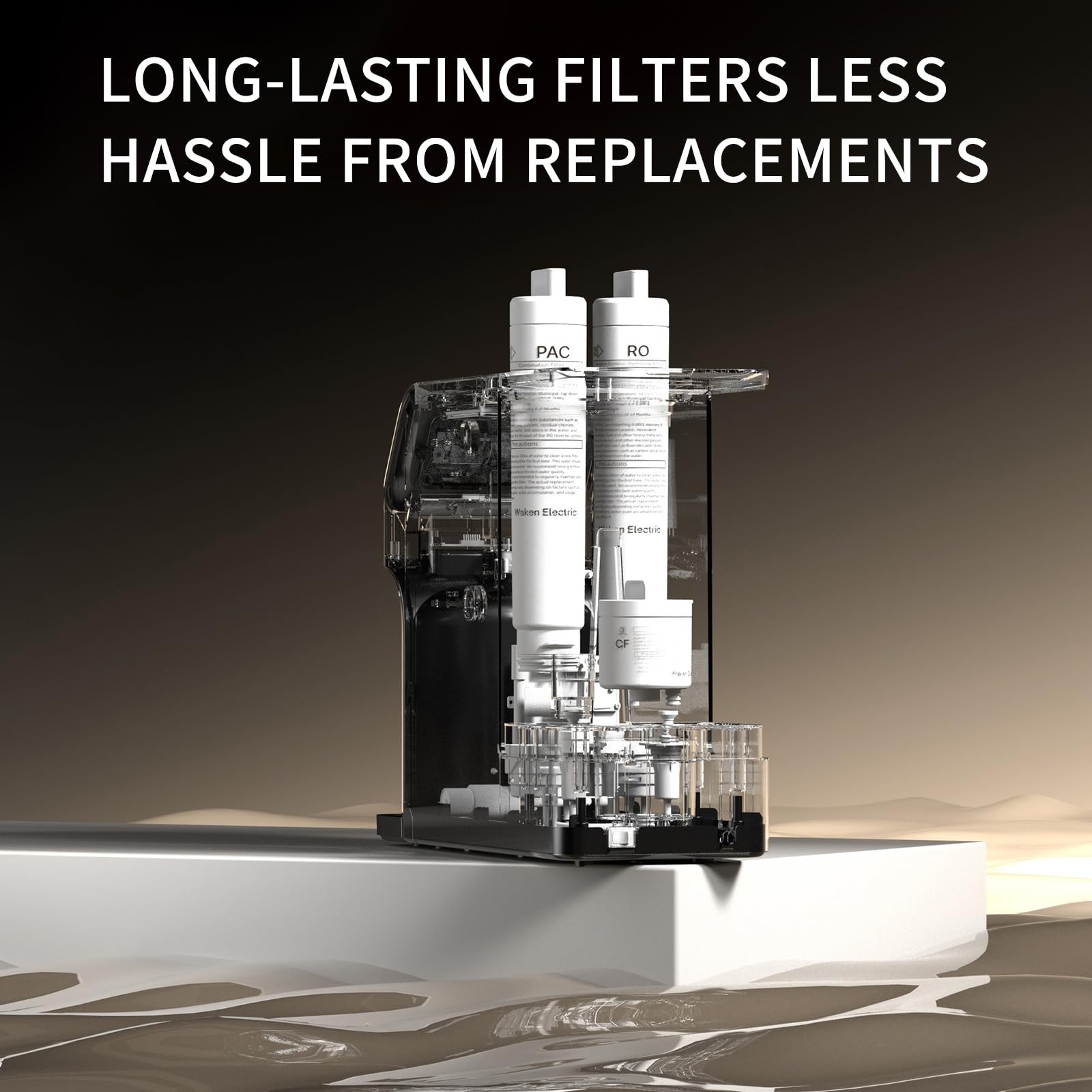 UV Countertop RO Water Filter, NSF/ANSI 58&61 Certified, 8 Stage Filter, TDS …