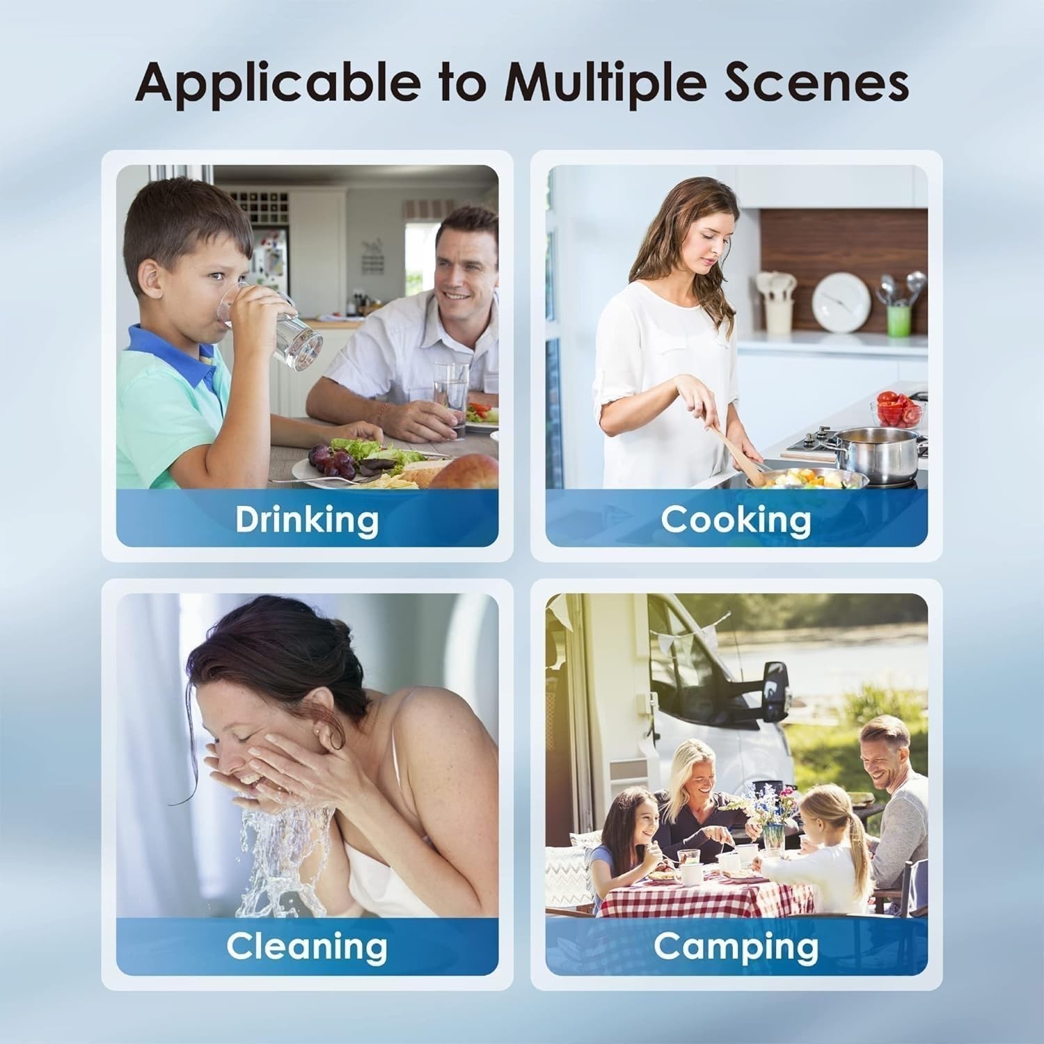 Waterdrop 10UA Under Sink Water Filter System, Direct Connect to Kitchen Faucet