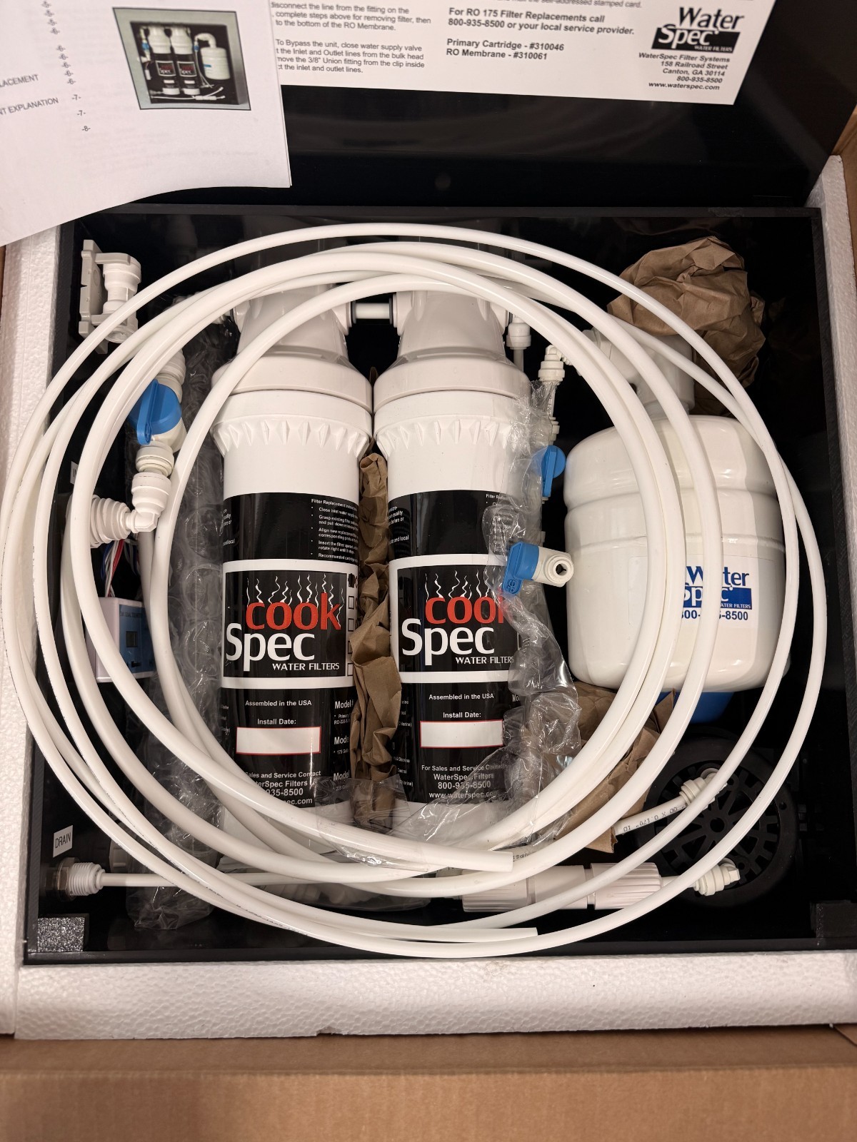 Electrolux Aqualux CookSpec Water Treatment Reverse Osmosis System # RO 175-NE