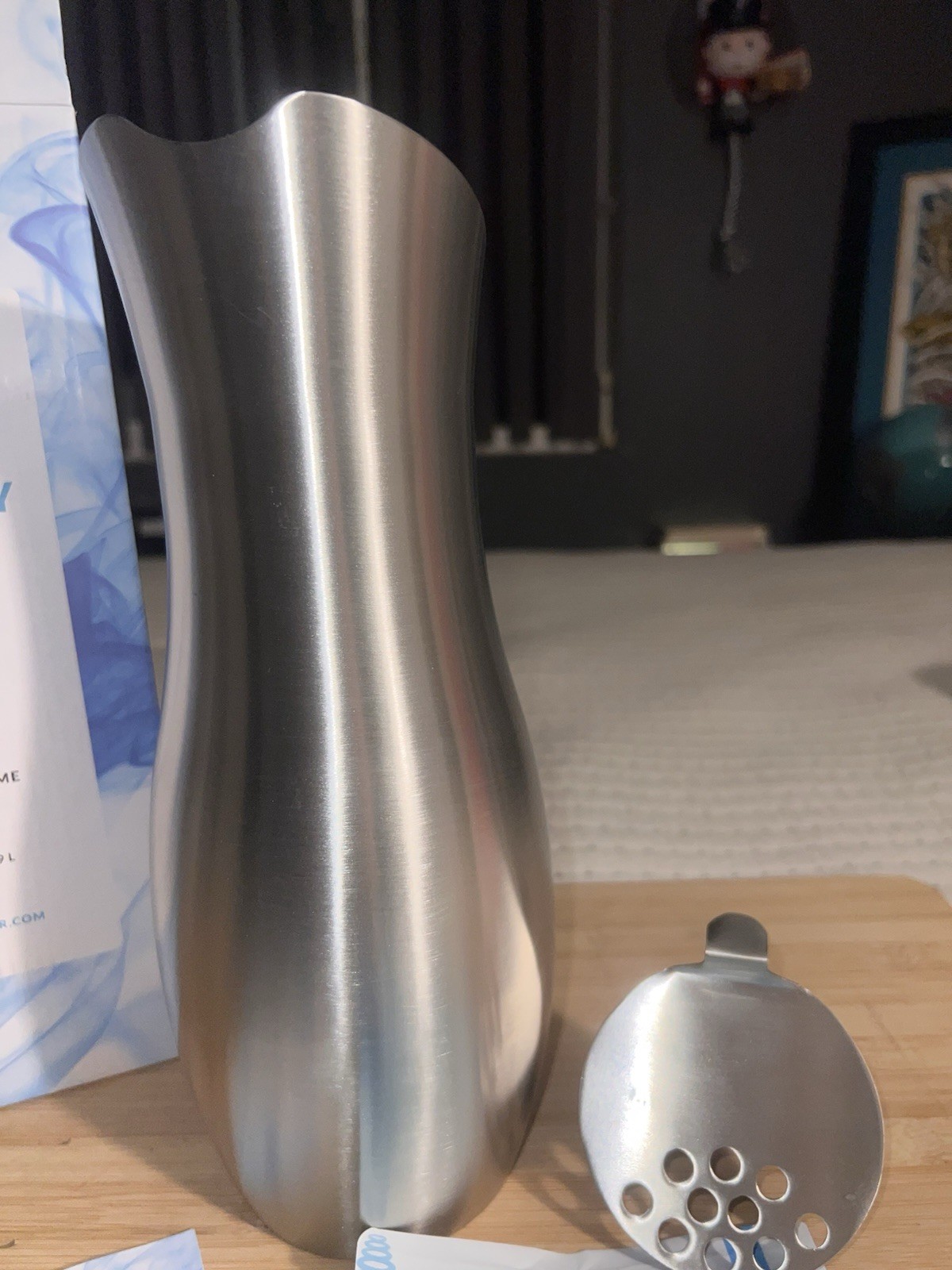 pH Vitality Alkaline Water Filter Pitcher for Drinking Water Stainless Steel …