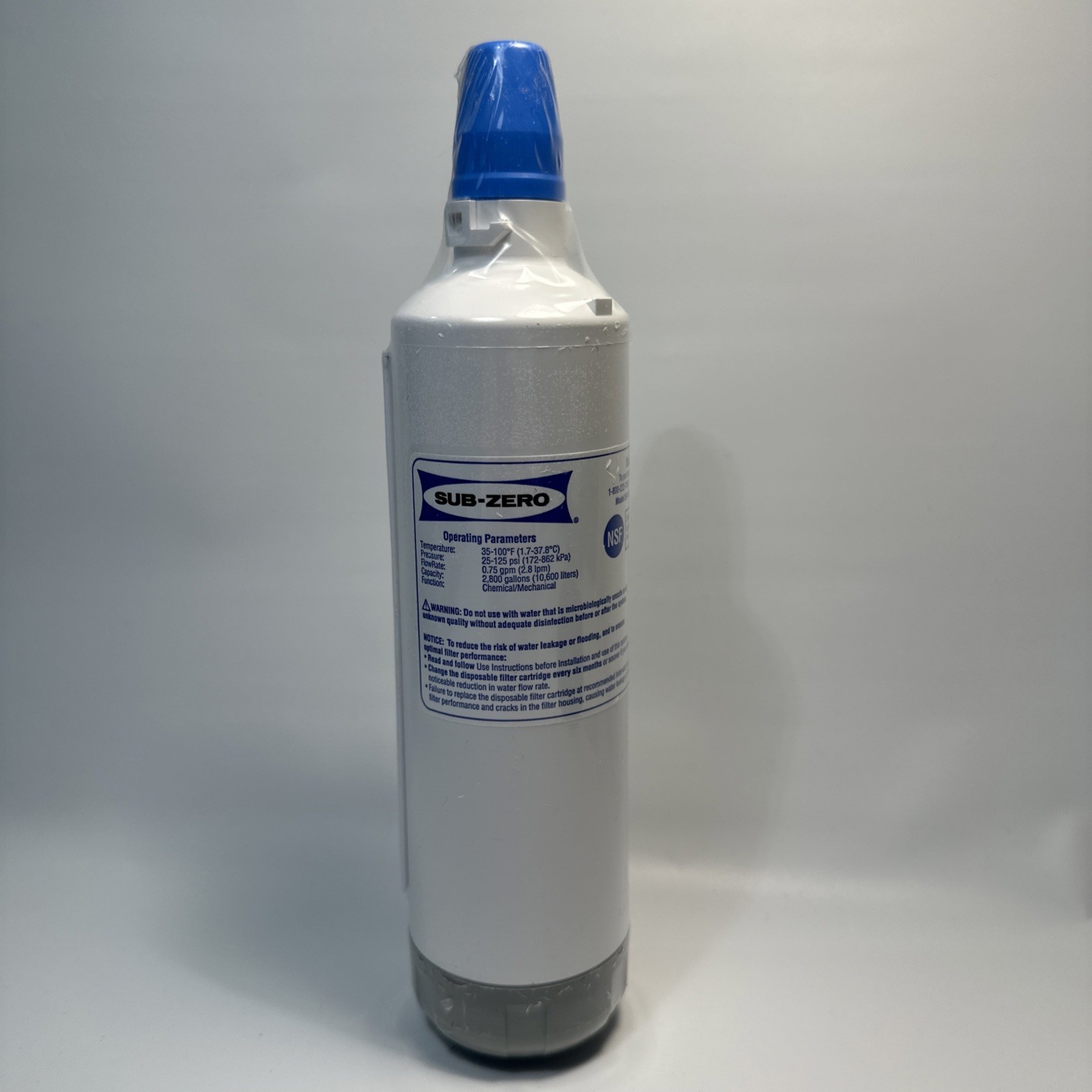 Sub-Zero 7012333 Ice Maker Water Filter UC-15 NSF Rated New Sealed