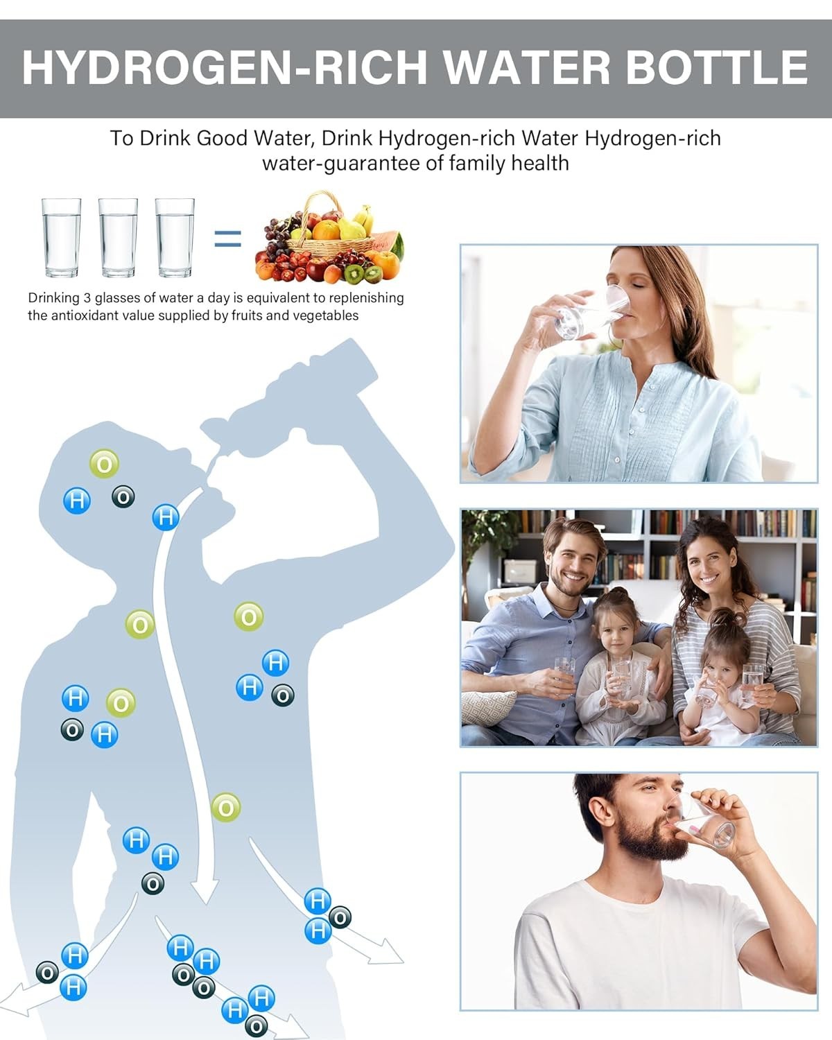 Hydrogen Water Bottles,Hydrohealth Hydrogen Water Bottle,Hydrogen Water Bottle..