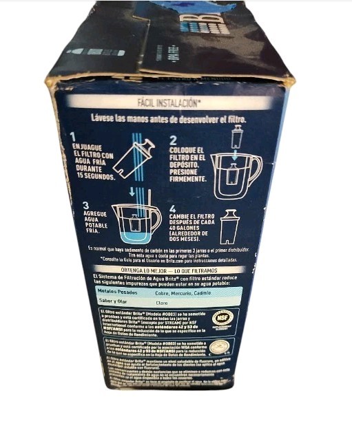 Brita Standard Replacement Filter 3 Pack Box 2 Months 40 Gallons