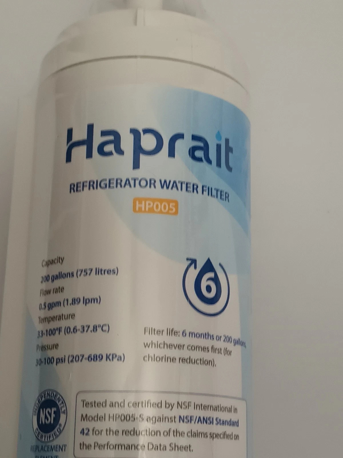 Haprait HP005 for Frigi²daire ULTRAWF, Pure Source Ultra, Ken²more 9999, 469999,