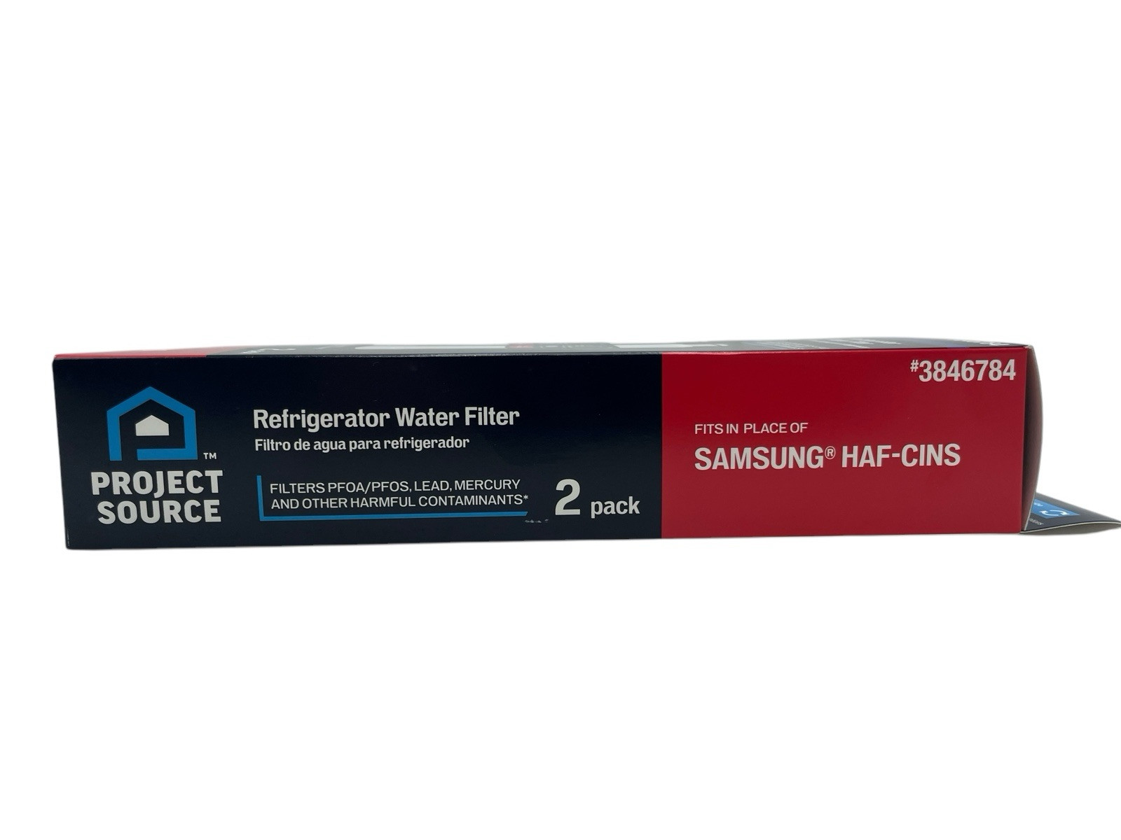 Project Source 3846784 Refrigerator Water Filter 4 Pack (2 Packs Of 2)