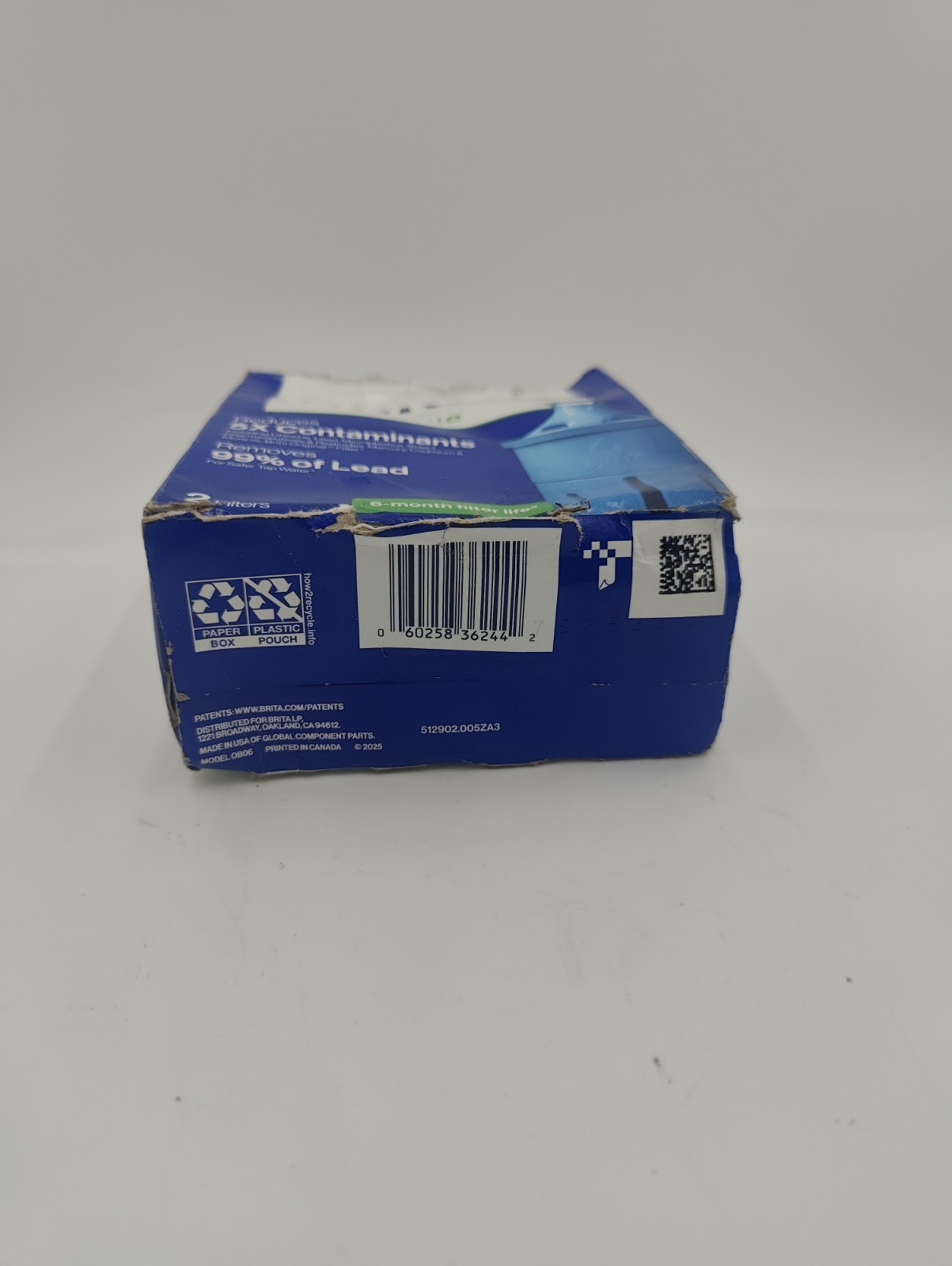 Brita Longlast Replacement Filters for Pitchers Dispensers – 2 Count