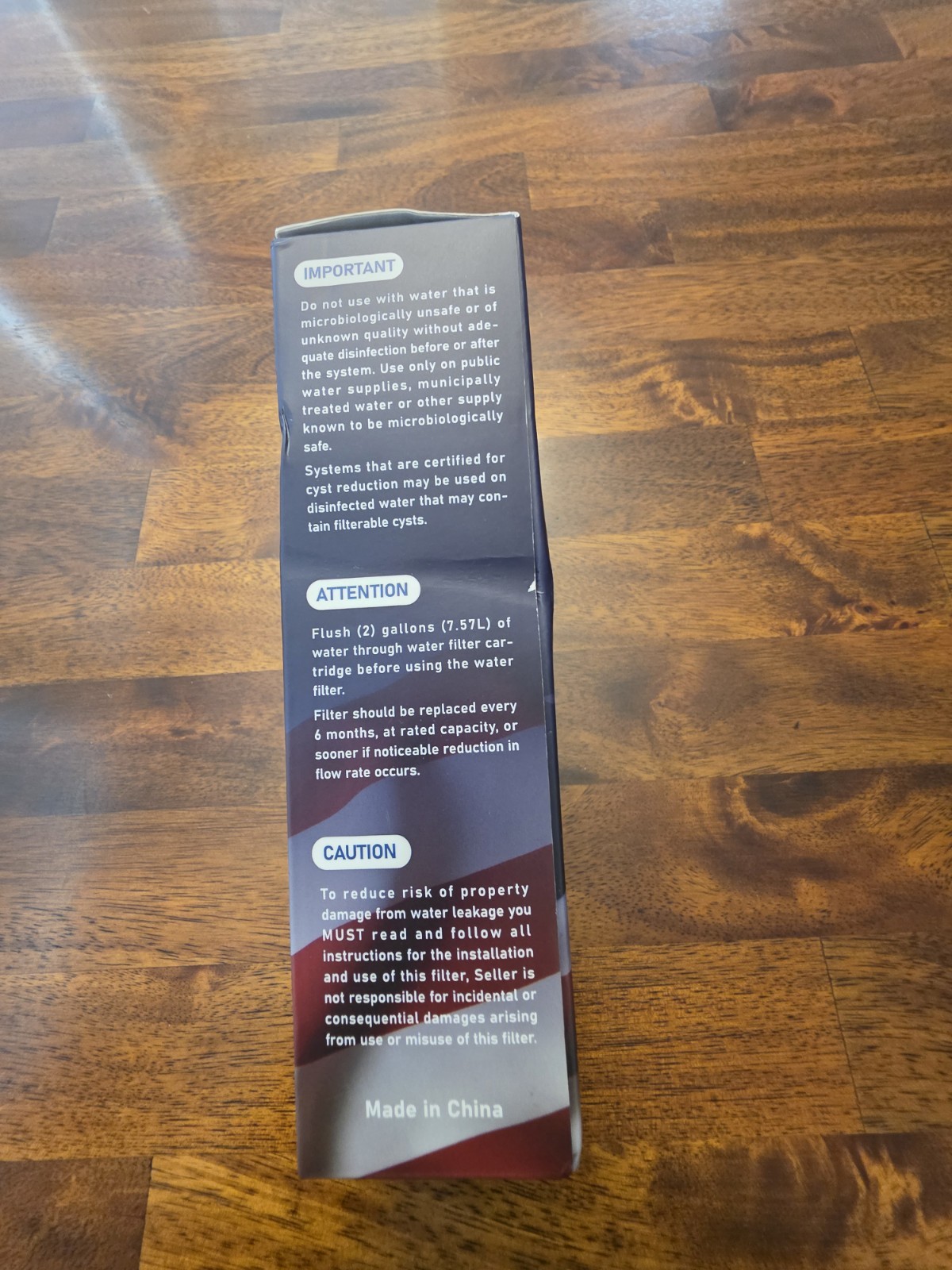 Teehay TH-05 Refrigerator Water Filter Replacement New