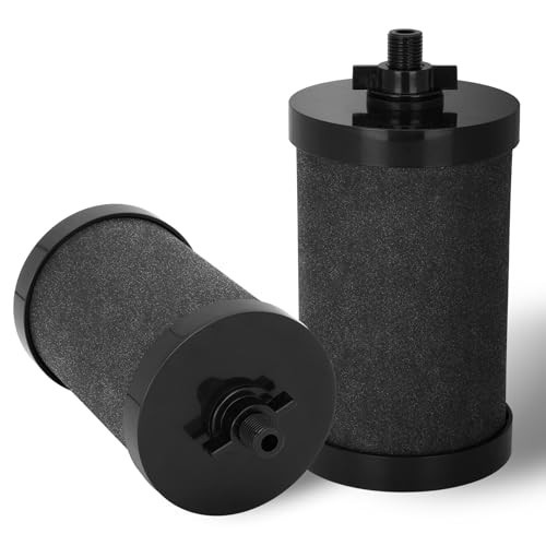 Alexapure Pro Black Water Filter Replacement 2 Pack NSF/ANSI 42 Certified