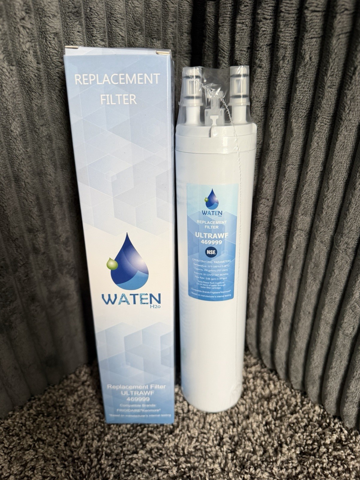 New Sealed Waten ULTRAWF 469999 Refrigerator Water Filter For Frigidaire Kenmore