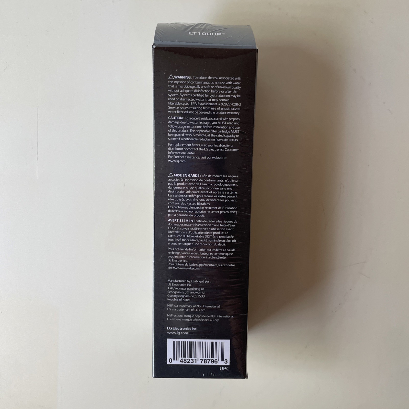 LG LT1000P 6Month / 200Gal Capacity Replacement Refrigerator Water Filter…
