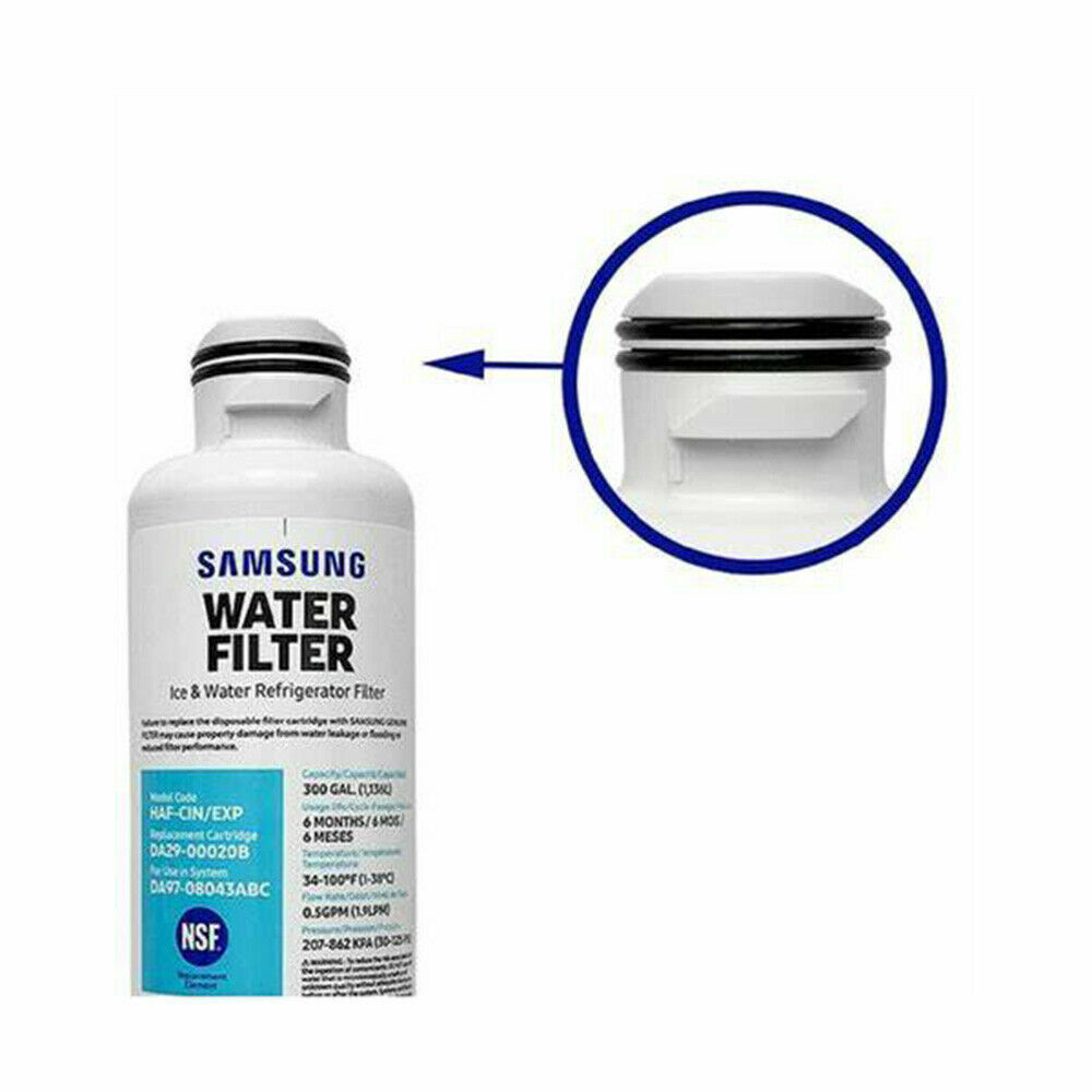 2 PACK Genuine Samsung DA29-00020B HAF-CIN/EXP-REFRIGERATOR Water Filter,USA