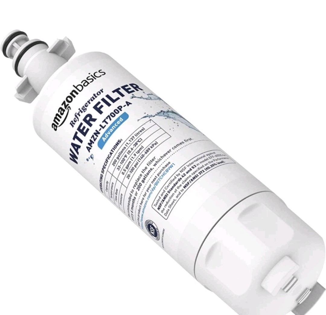 AmazonBasics LT700P-A Replacement Refrigerator Water Filter