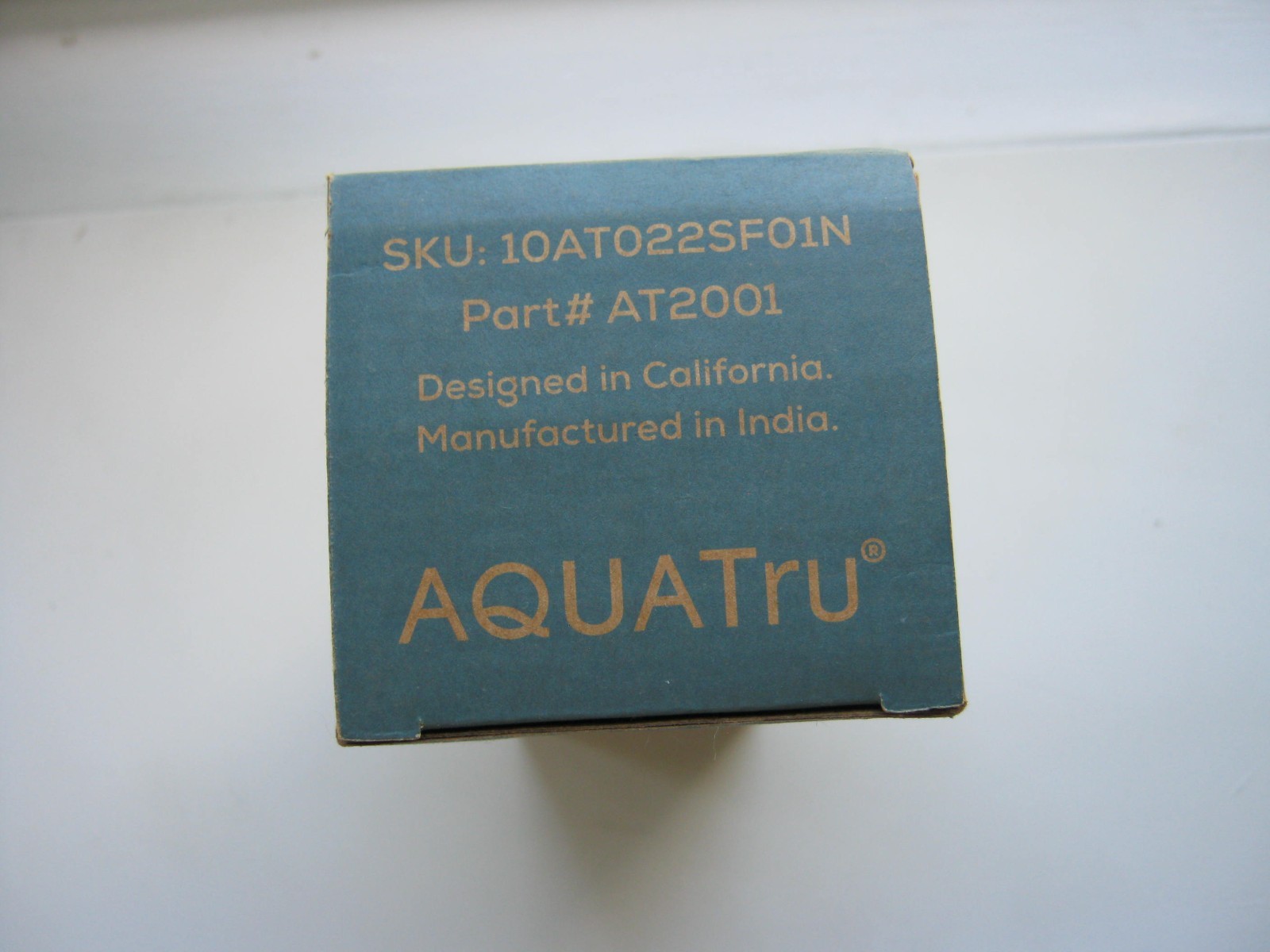 AquaTru Pre/Carbon (Stages 1-2 Filter) Part #AT2001