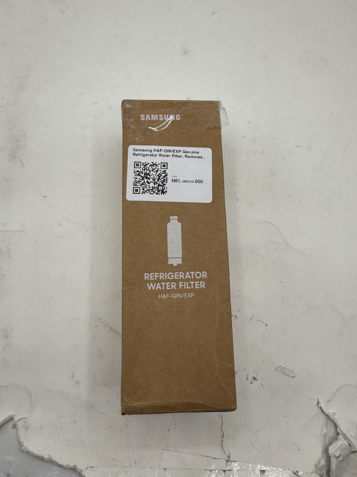 Samsung HAF-QIN/EXP Genuine Refrigerator Water Filter, Reduces 99% of Harmful