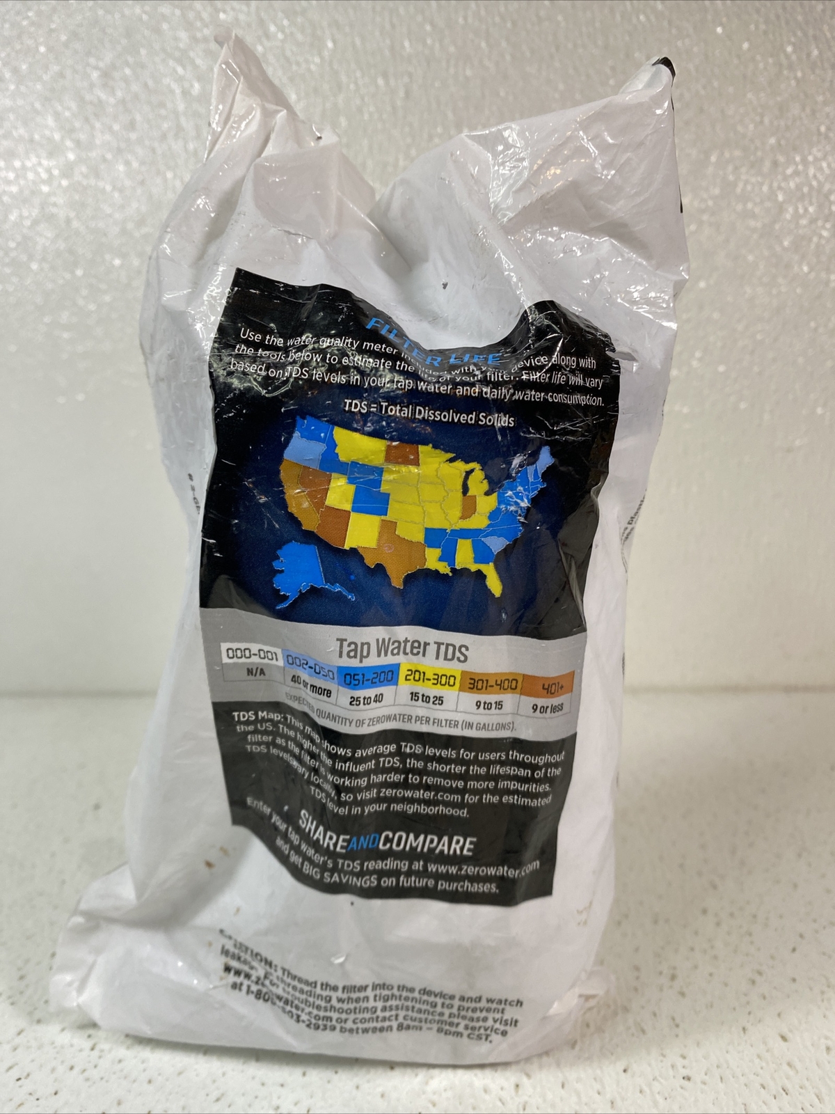Genuine OEM ZeroWater Replacement Filters ZR-006 2-GEN2BAG-02