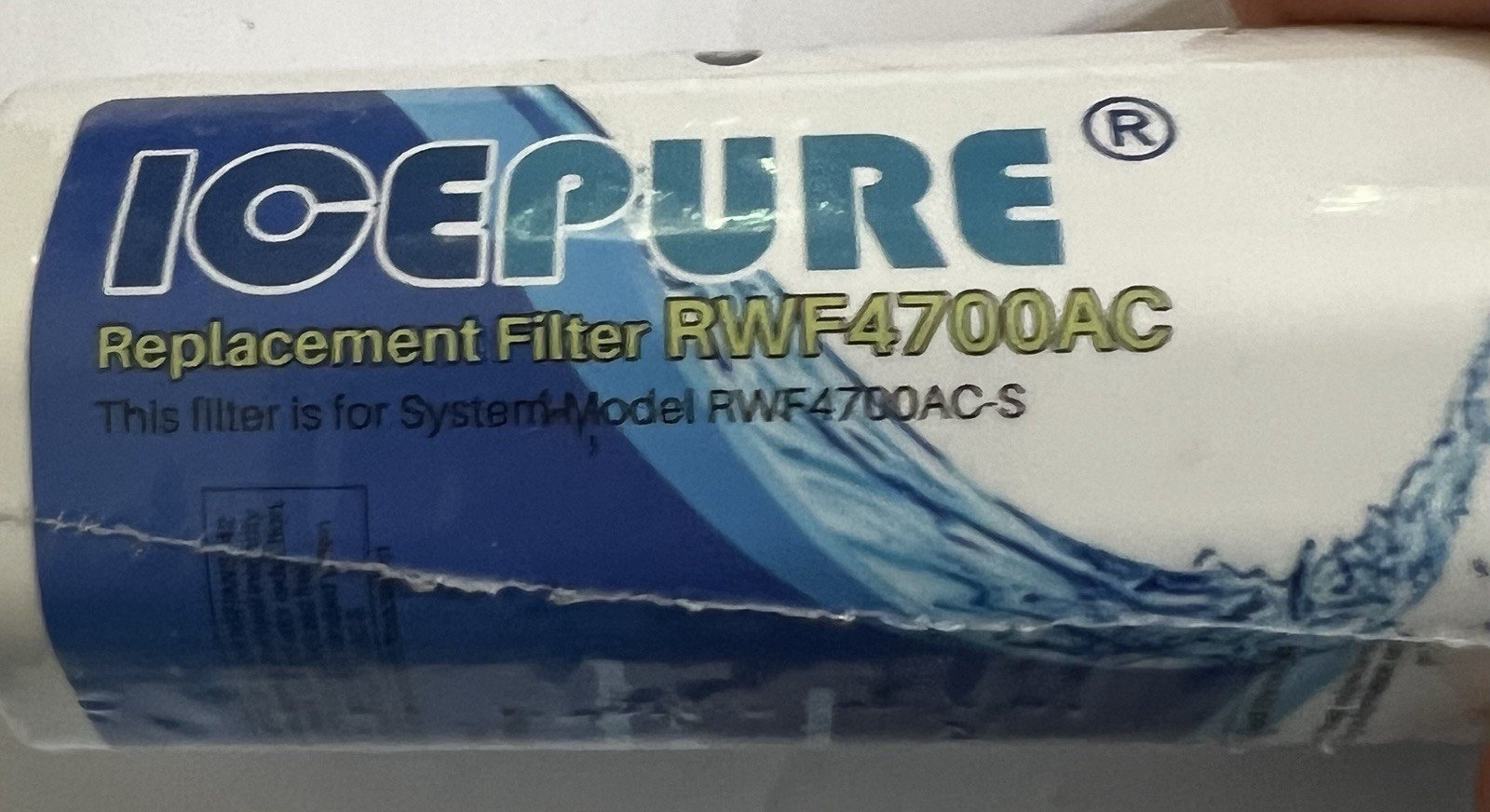 Ice Pure RWF4700AC Refrigerator Water Filter Replacement