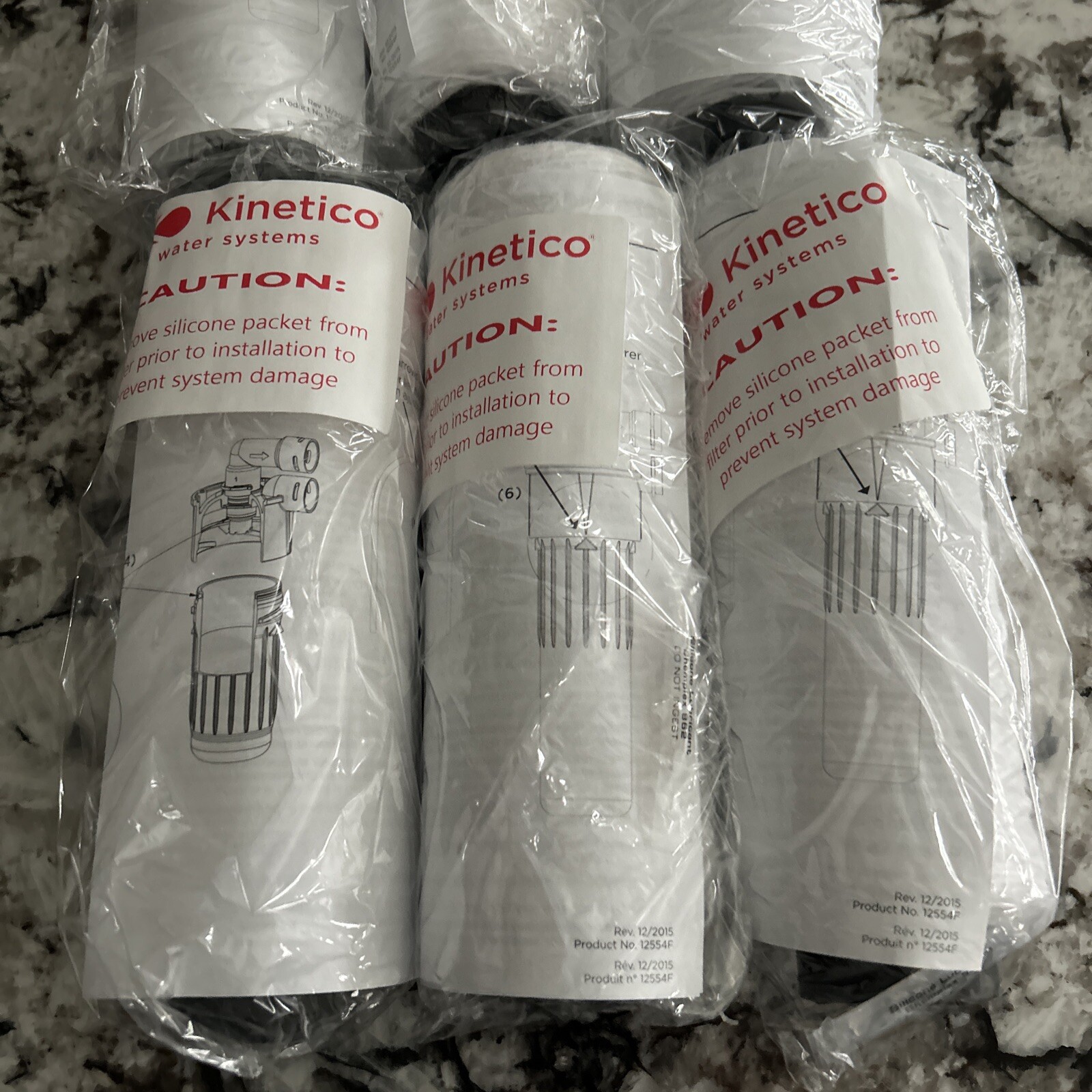 KINETICO Water Systems MACH 20 Micron Sediment Filter Cartridge-New 6 Pack