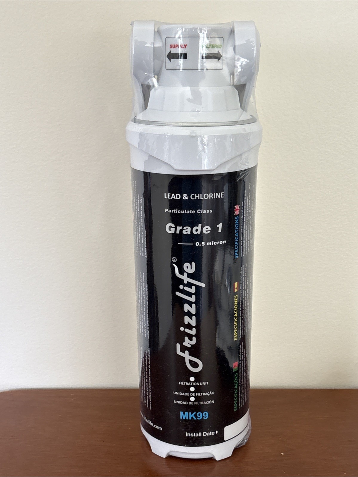 Frizzlife Undersink Quick Change Filter System MK99 NSF/ANSI 42&53 Water Filtrat