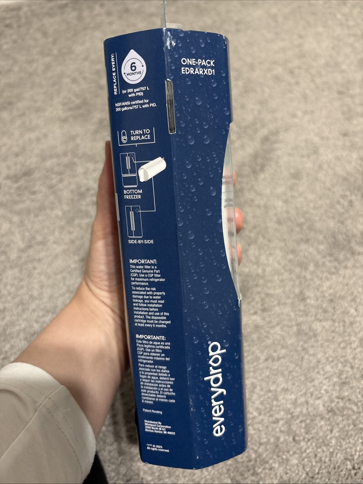 EveryDrop Filter EDRARXD1 (Filter A) Genuine OEM