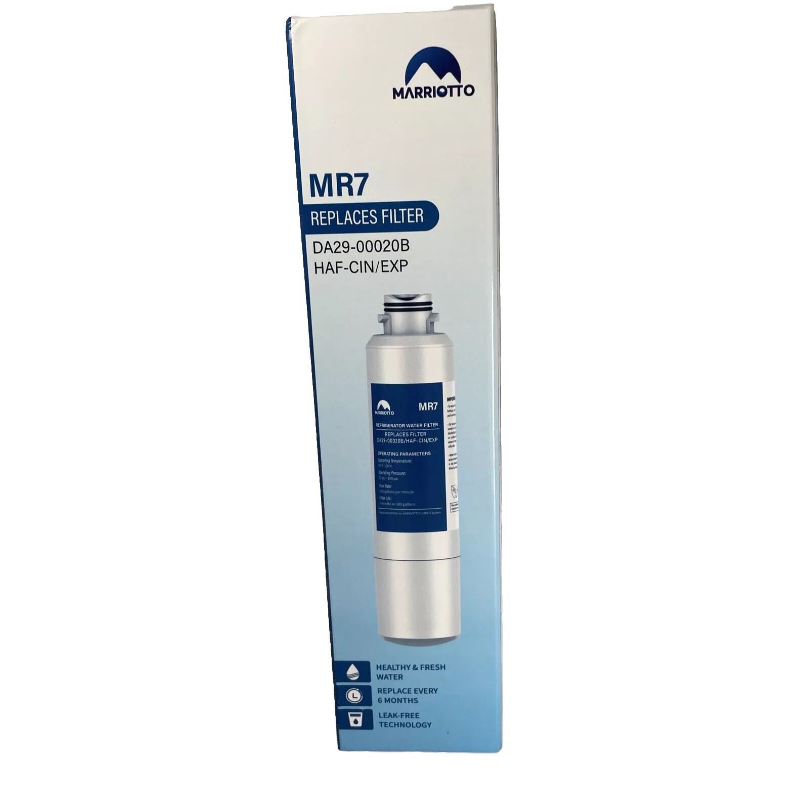 MARRIOTTO MR7 for Samsung Refrigerator Filter DA29-00020B HAF-CIN/EXP NEW