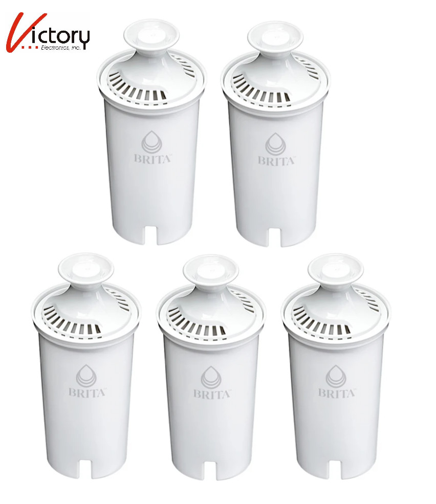 NEW Genuine Brita Standard Pitcher Replacement Filters 5-PACK | OB03 | SEALED