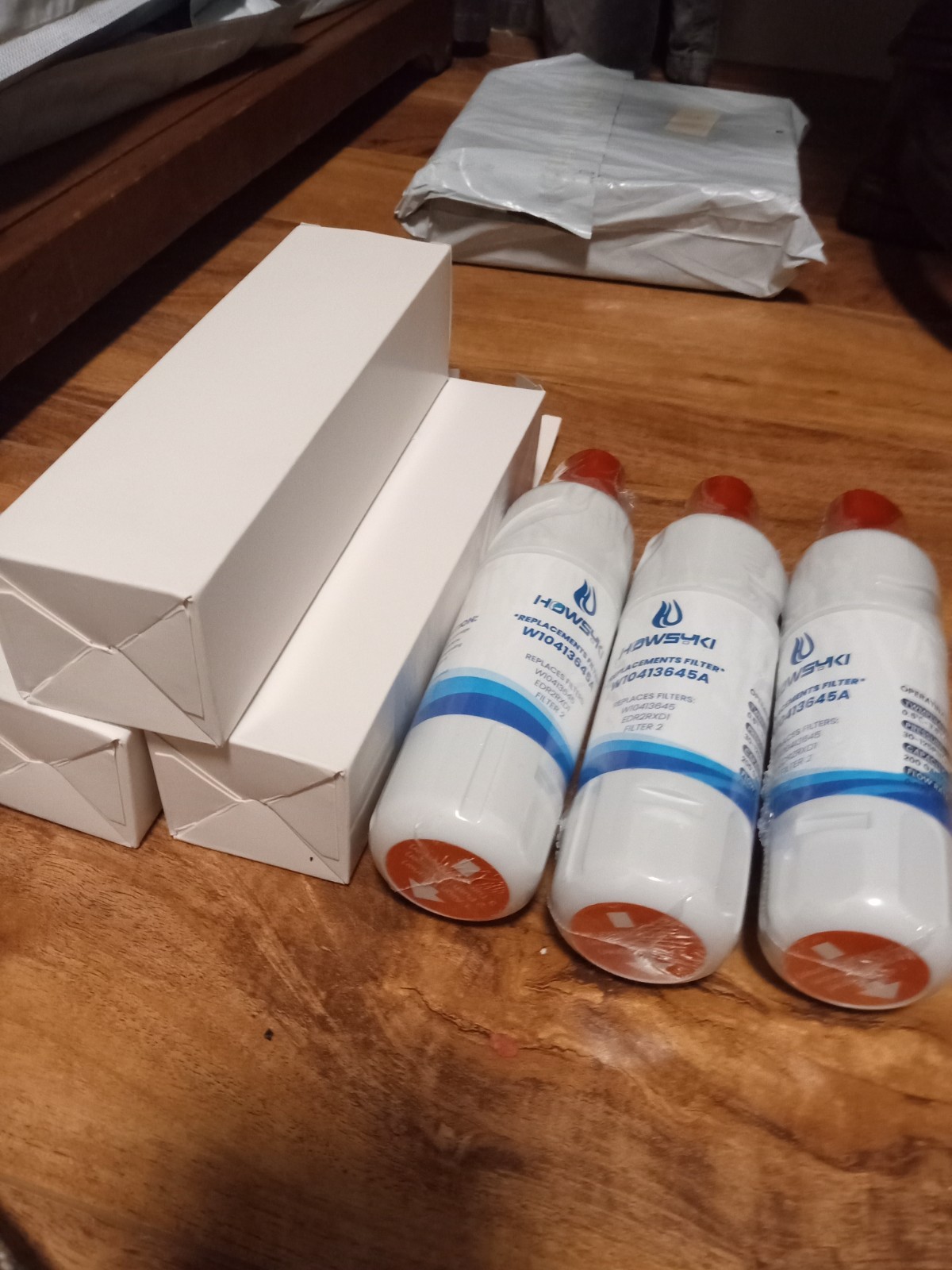 6 pack Howsyki Refrigerator Ice & Water Filter 6 NEW SEALED