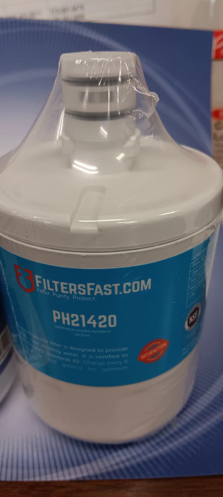 Water Filter Replacement Cartridges compatible with LG LT500P