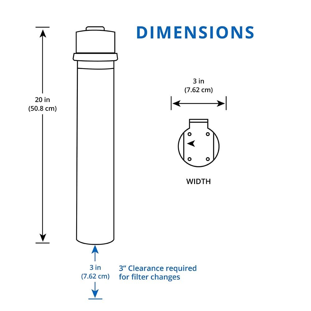 Water Filter for Sink Faucet | Reduces 99% of 78 Contaminants Including Chlor…