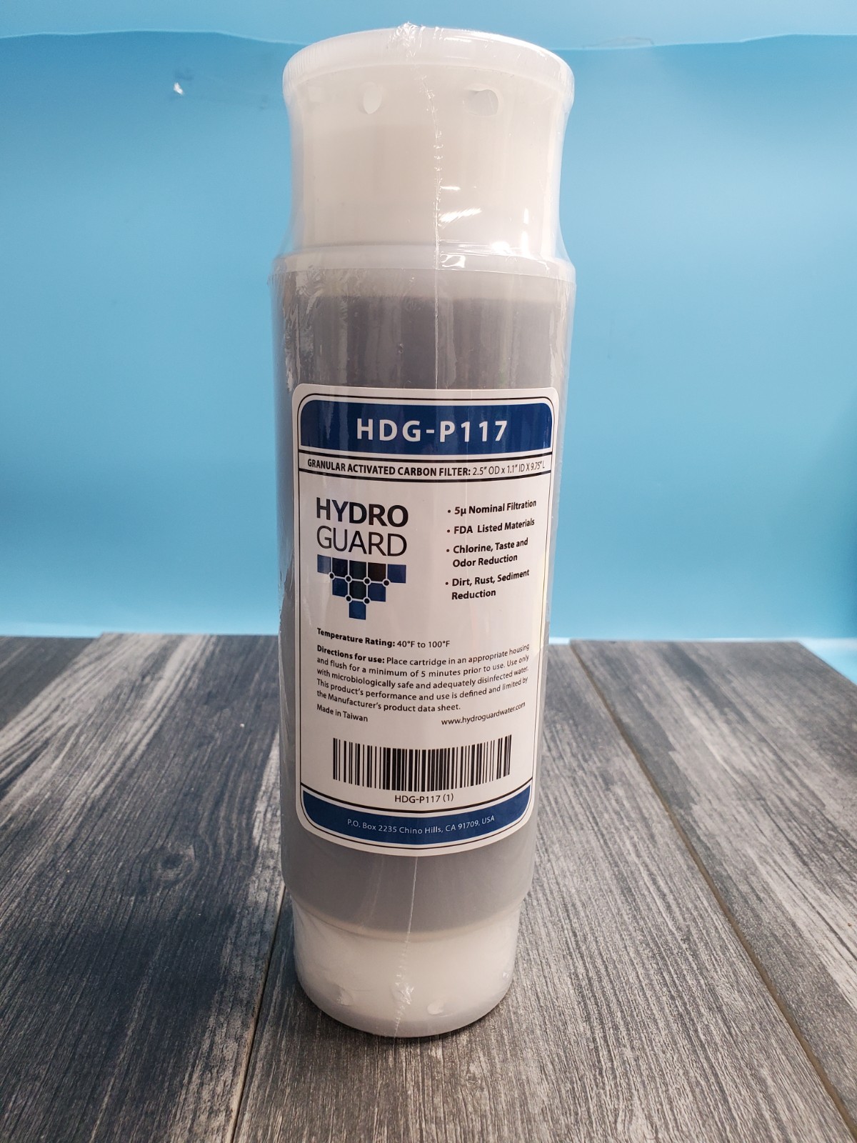 Hydronix HDG-P117 5 Micron Standard 10 x 2.5 Carbon Water Filter