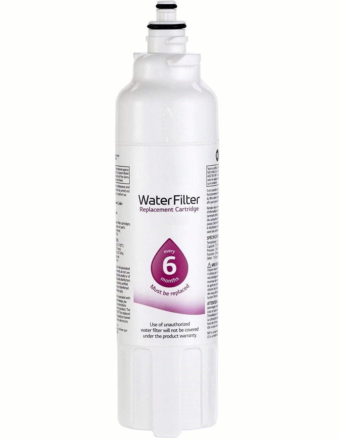 Pack of 2 New Sealed LG LT800P Refrigerator Water Filter Replacement ADQ736134