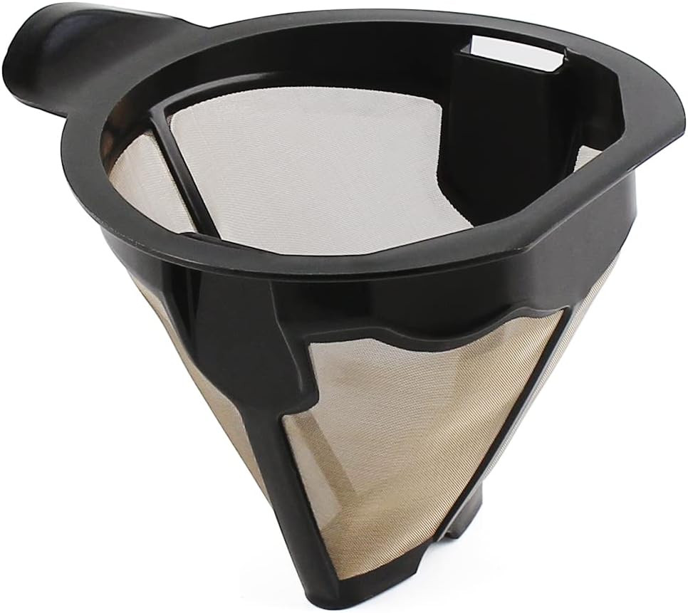 Replacement Parts Cone Reusable Coffee Permanent Filters, Compatible with Ninja