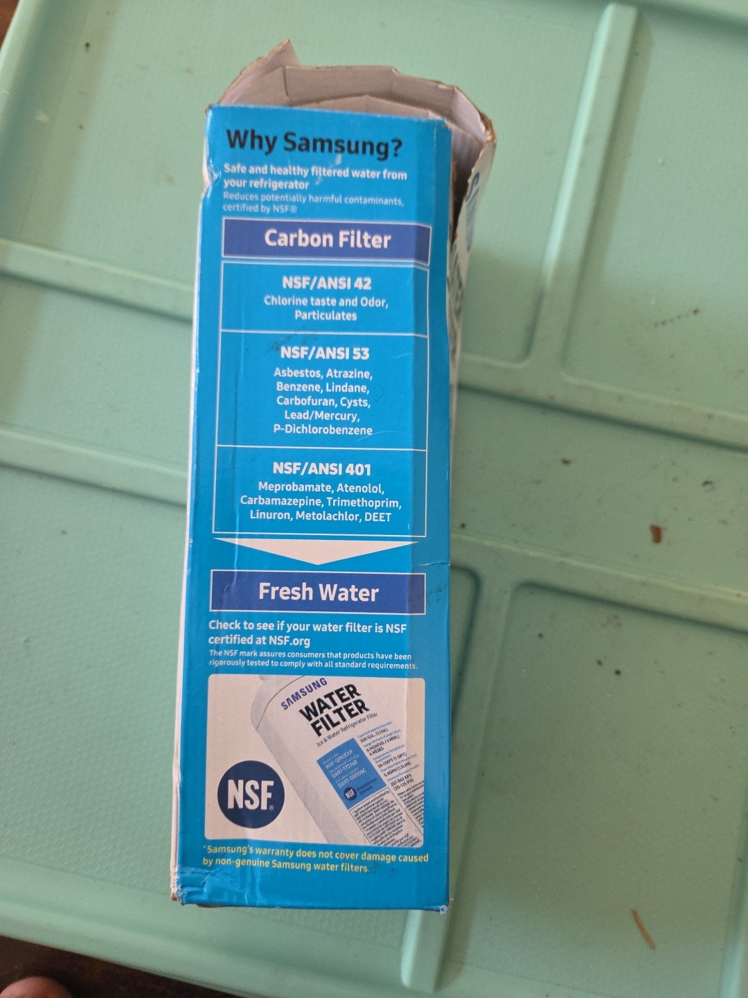 Genuine Samsung DA29-00020B HAF-QIN/EXP REFRIGERATOR Water Filter – New