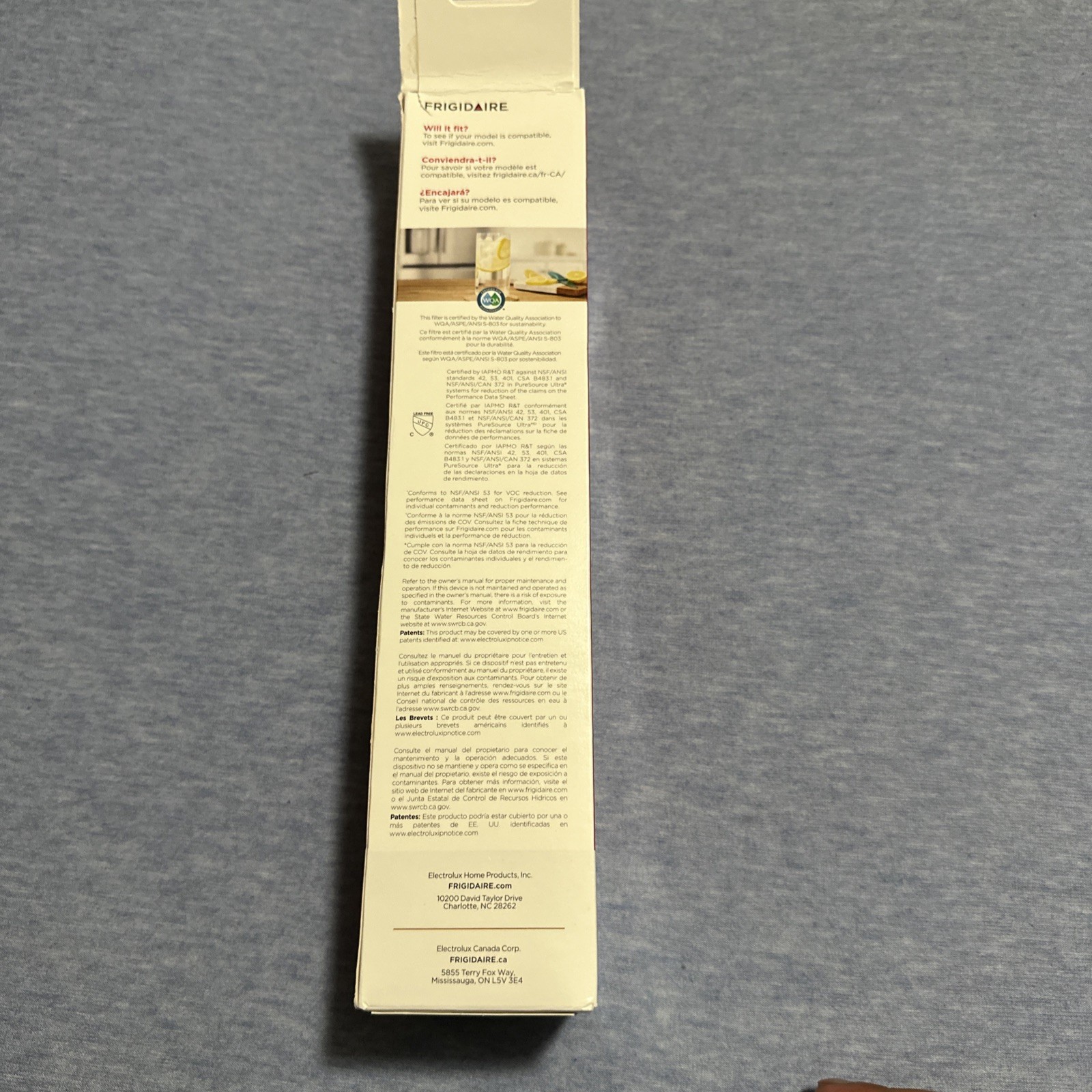 Genuine Frigidaire ULTRAWF Pure Source Ultra Refrigerator Water Filter White New