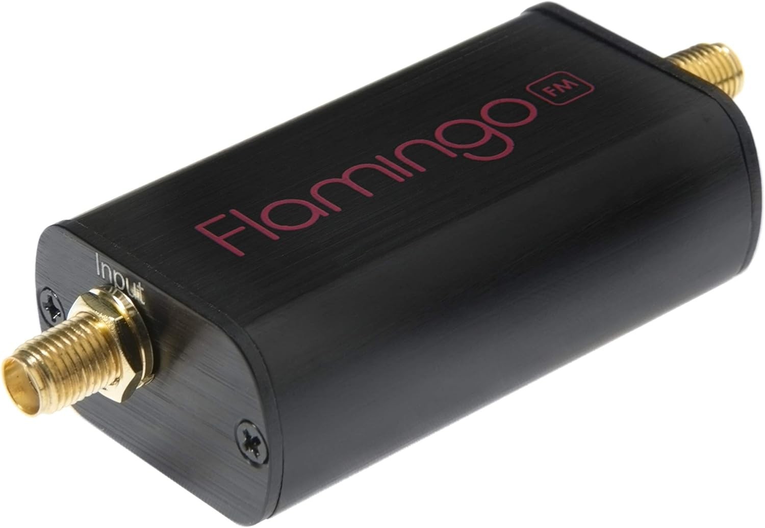 Flamingo+ FM High Attenuation Bandstop Filter for SMA SDR Receivers Black Gold