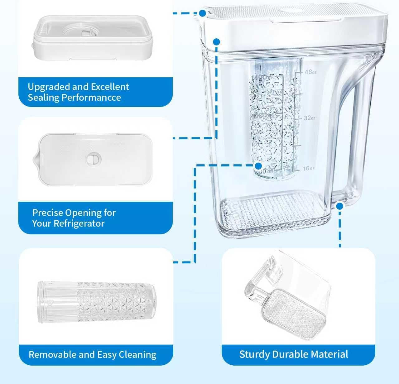 DA97-17395A Water Pitcher Reservoir for Samsung Fridge Water Pitcher RF23M8070SR