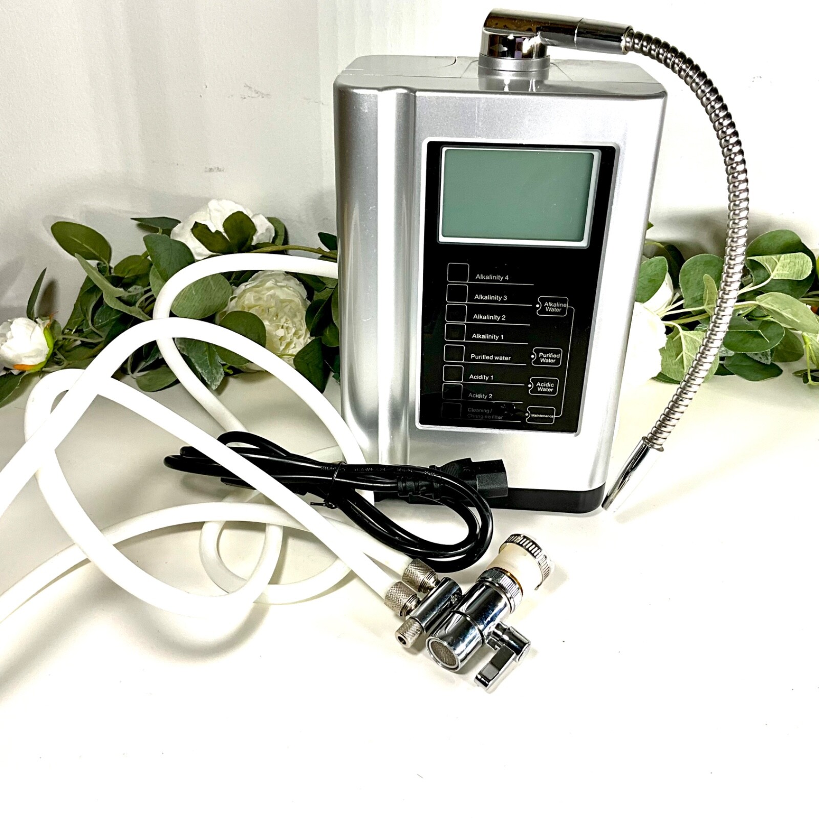 MULTIFUNCTIONAL WATER Ionizer PH 2.8-11 LCD Touch Control Alkaline Acidic