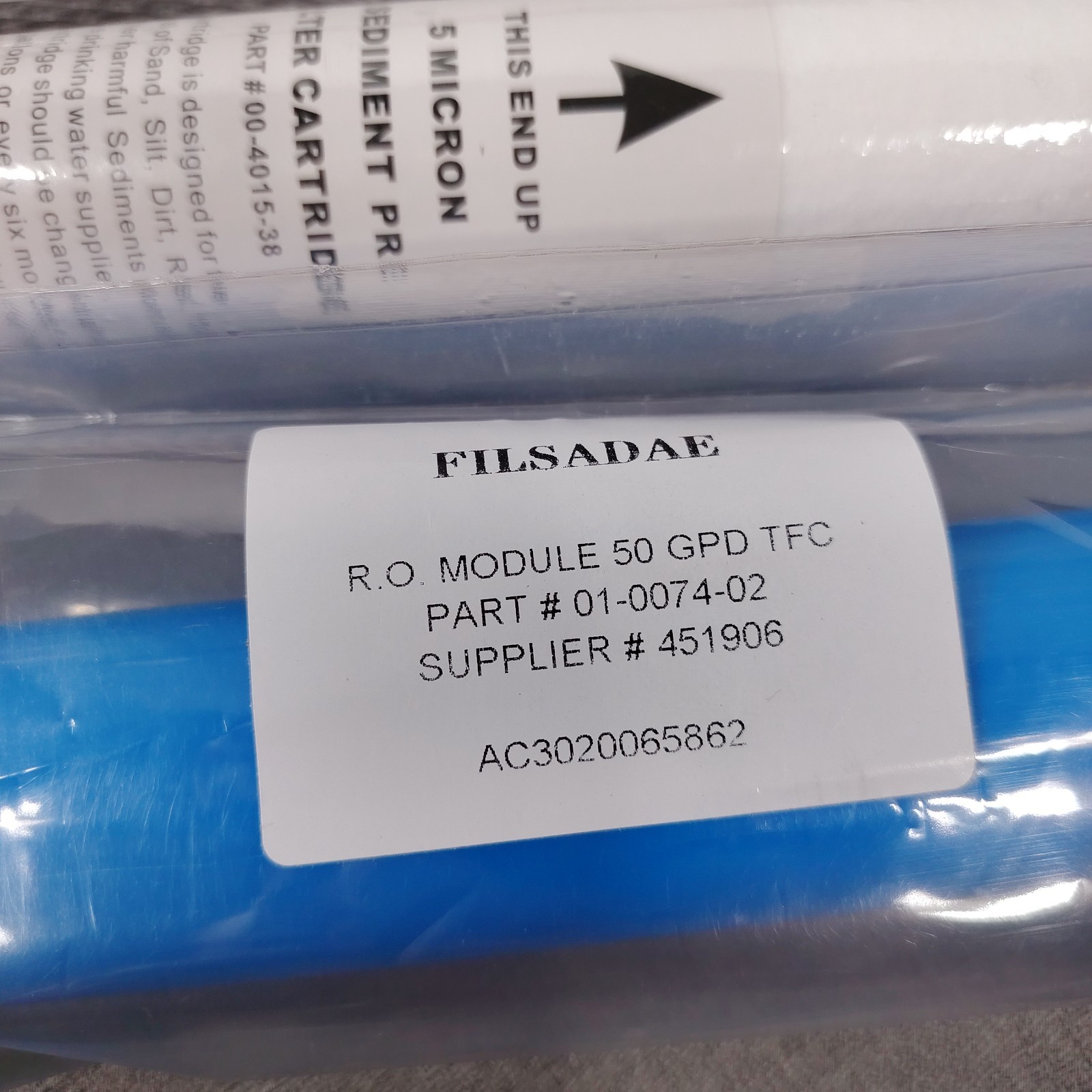 4pcs/SET~CL06RO CL-Series Replacement Inline Water Filter fits Microline,Sealed