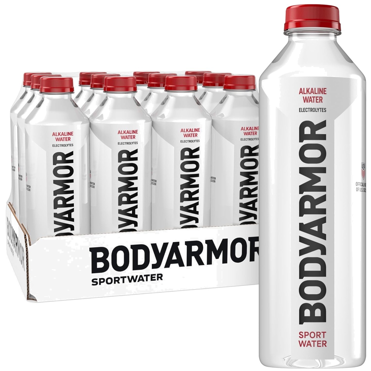 High Alkaline Bottled Water, Electrolyte 12 Pack