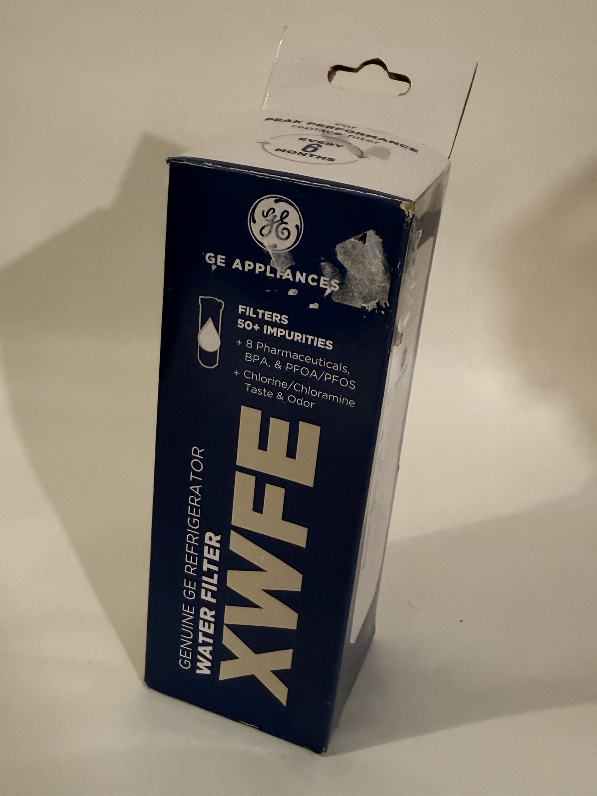Genuine GE XWFE Refrigerator Water Filter White Without Chip New