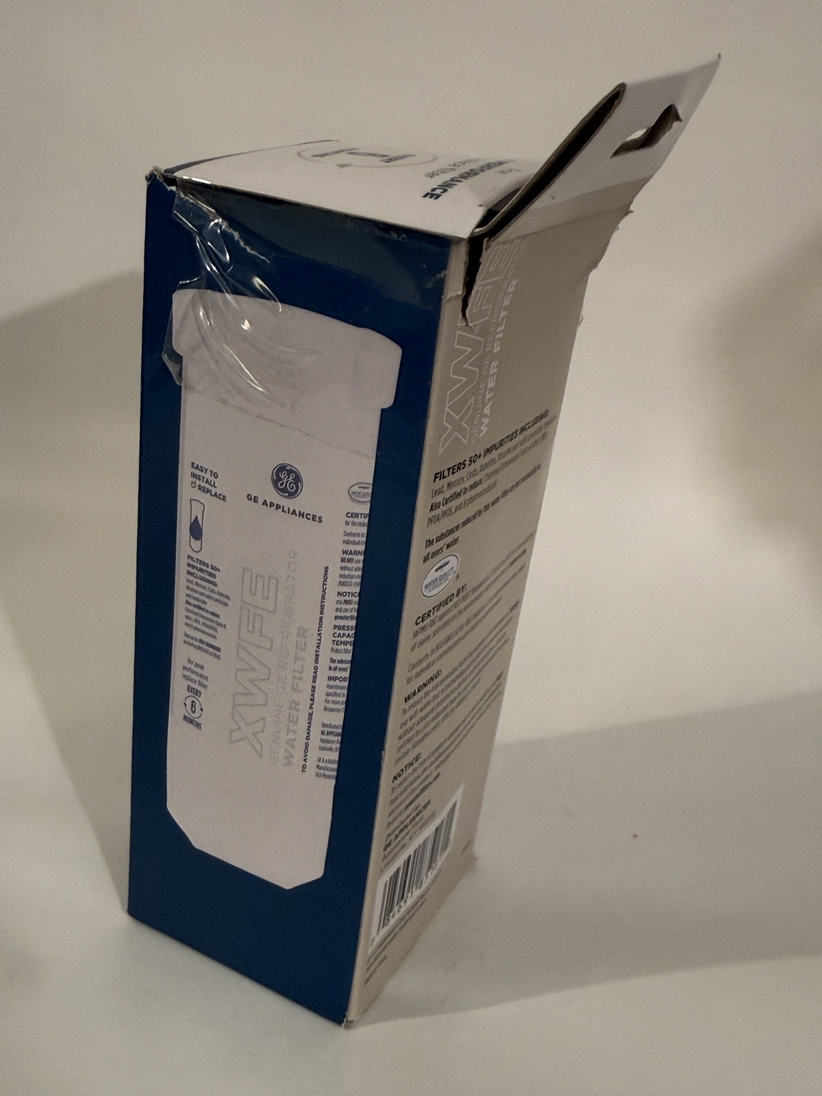 Genuine GE XWFE Refrigerator Water Filter White Without Chip New