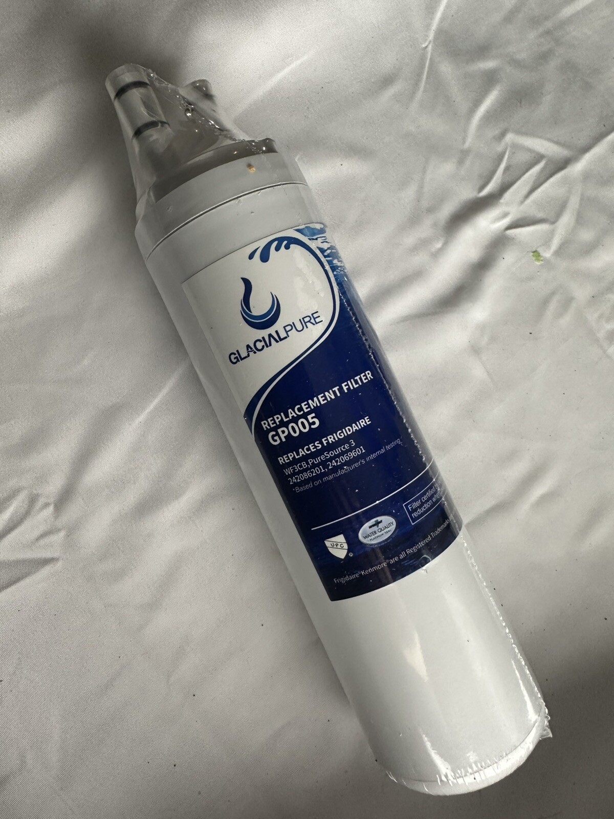Glacial Pure GP005 Refrigerator Water Filter Frigidaire Kenmore