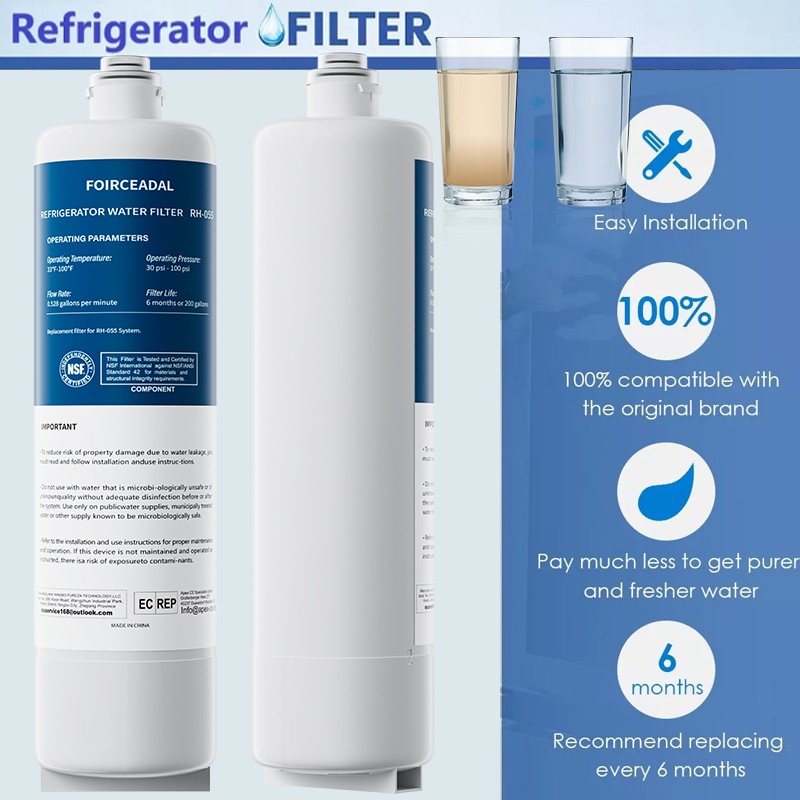 2Pack NEW For Bosch Ultra Clarity Pro BORPLFTR50 Fridge Water Filter WFC100MF