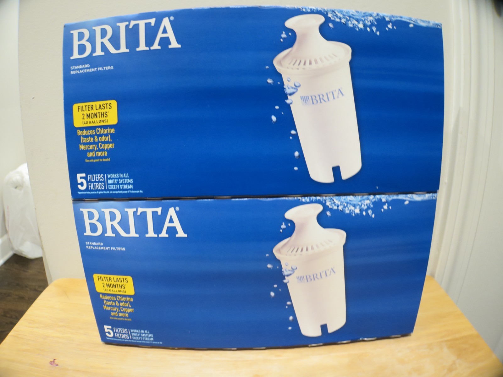 Brita Replacement Pitcher Filters – 10 Pack 987554 Genuine OEM Standard NEW