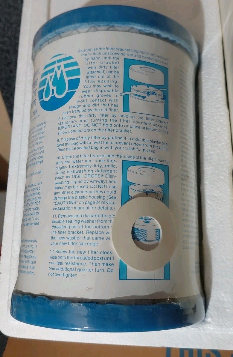 NEW Amway E-9232 Water Treatment System Housing & Filter Assembly E-9235 Filter