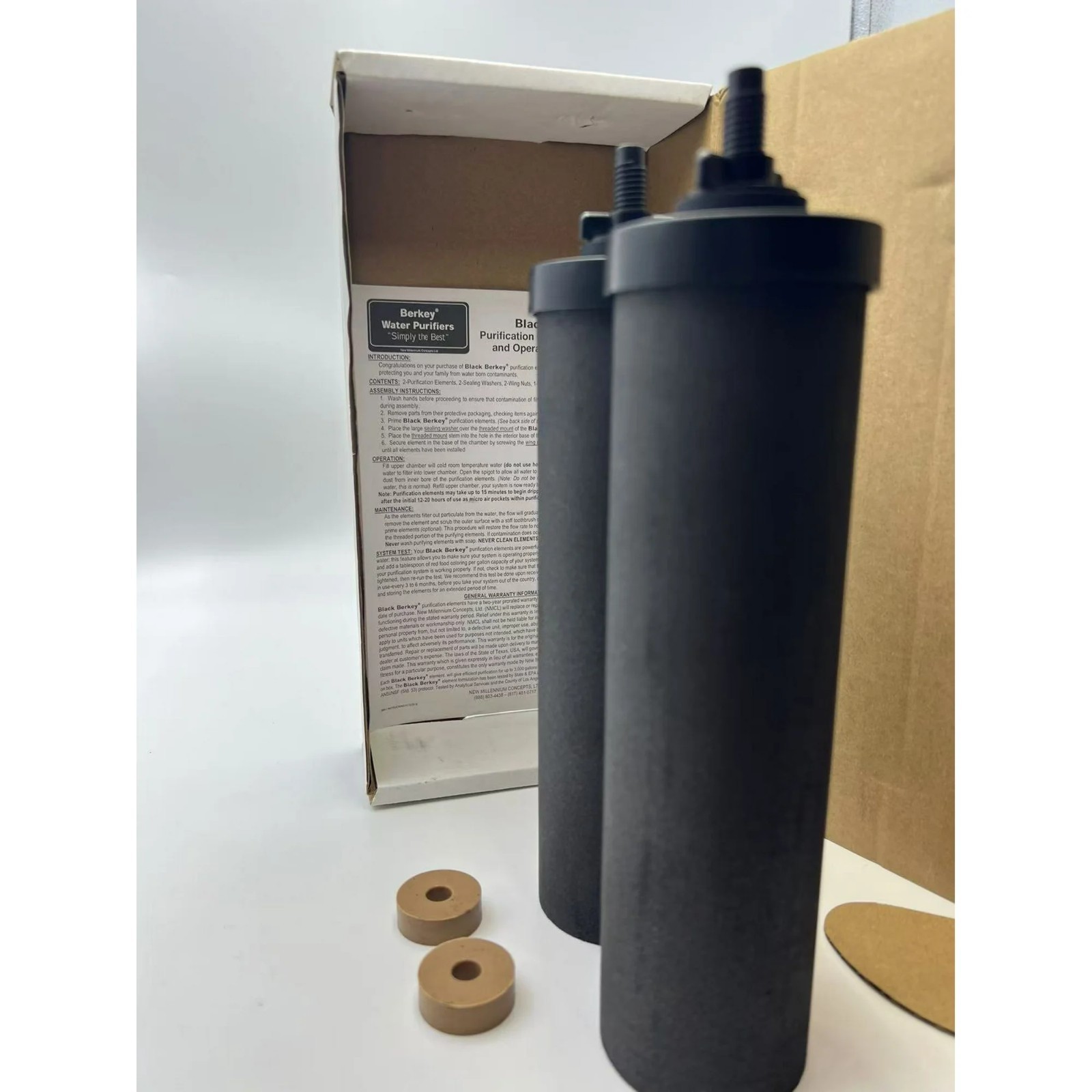 Berkey Authentic Black Berkey Elements BB9-2 Filters for Berkey Water Systems US