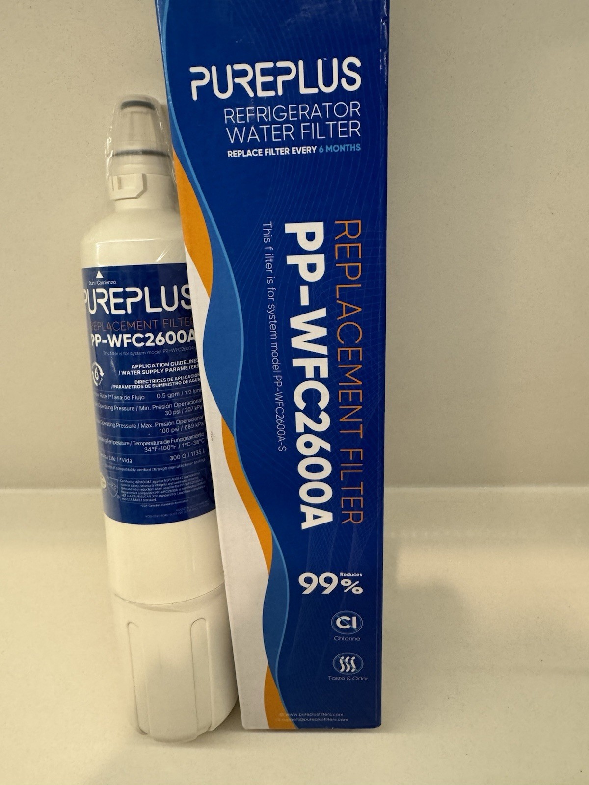 PUREPLUS 4204490 Replacement For Sub-Zero Refrigerator Filter -1 filter