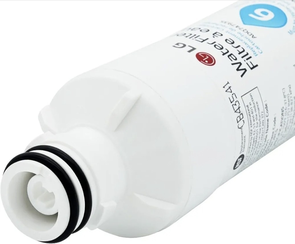 LG LT1000P2 6-Month / 200 Gallon Refrigerator Replacement Water Filter, Reduces