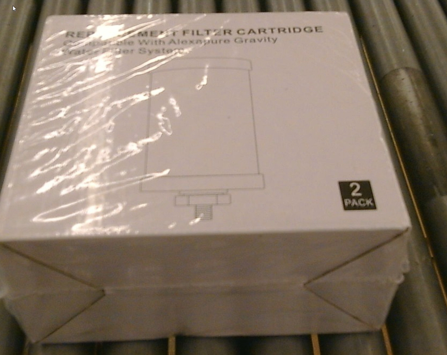 Alexapure 2387 Pro Water Filter Replacement 3-Stage Filtration Reduces Chlorine